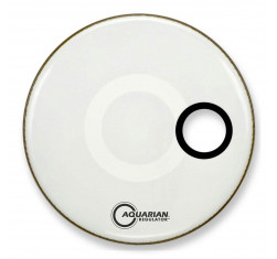RSM22W Parche Bombo Resonante Blanco REGULATOR 22"