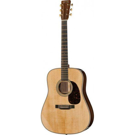 D 28 E Modern Deluxe Abeto Sitka Caoba Electroacústica