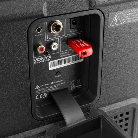 Vonyx SPLASH300 Sistema de Sonido Portatil a Bateria Impermeable