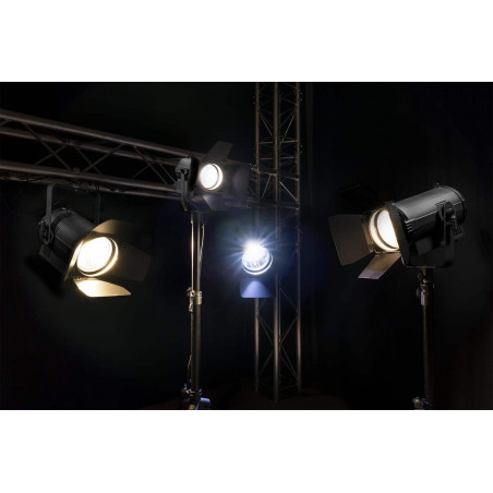 BEAMZ BTF100Z Foco Fresnel Zoom 100W LED Blanco 3200K