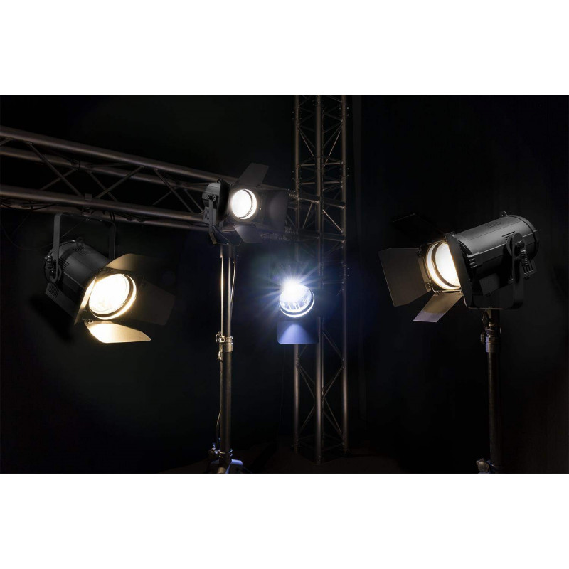BEAMZ BTF200CZ Foco Teatro Fresnel Zoom 200W LED RGBW