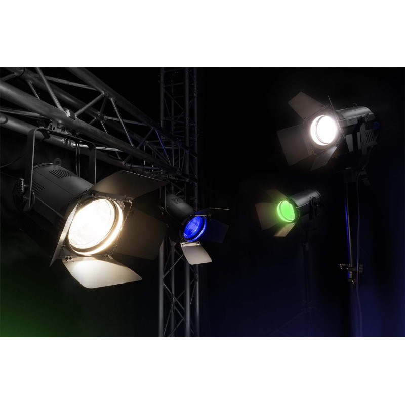 BEAMZ BTF200CZ Foco Teatro Fresnel Zoom 200W LED RGBW