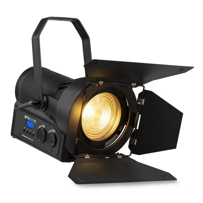 BTK100C Foco Teatro Fresnel 100W CW/WW Zoom Manual.