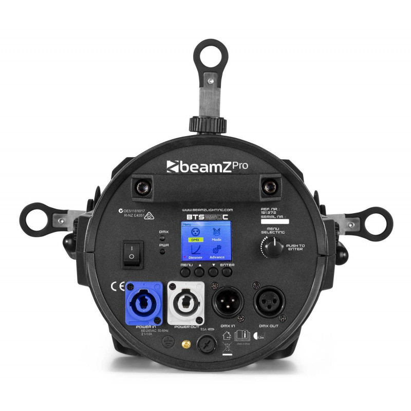 BEAMZ BTS250C LED Cañón spot con zoom 250W RGBW