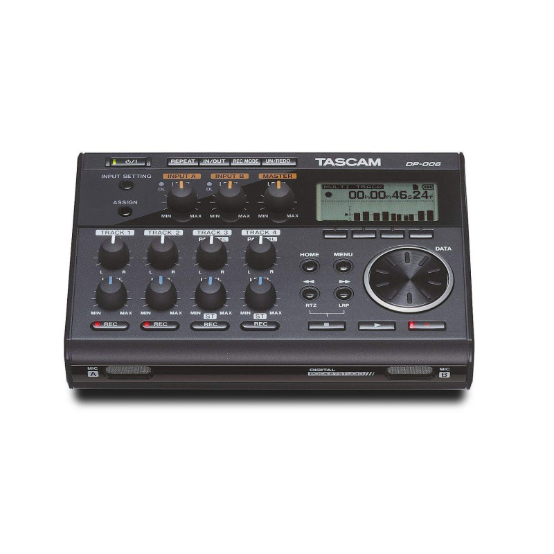Grabador multipista digital compacto de 6 pistas TASCAM DP-006