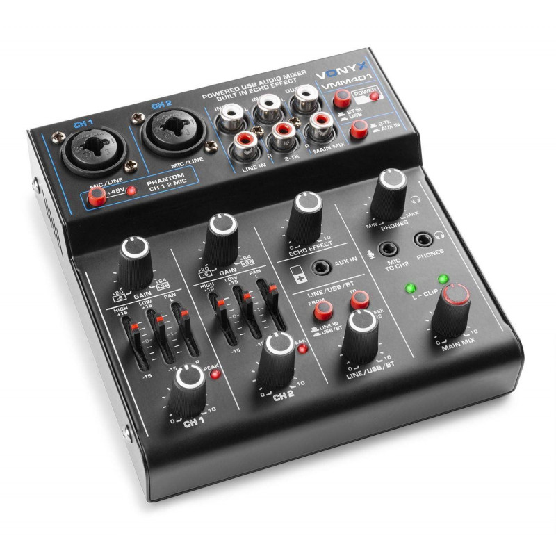 VMM401 Mezclador 4 Canales con USB Audio Interface 172644