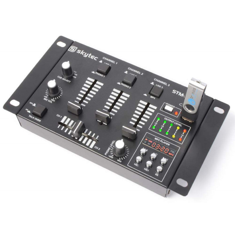 STM3020B Mezclador DJ de 6 canales con USB/MP3