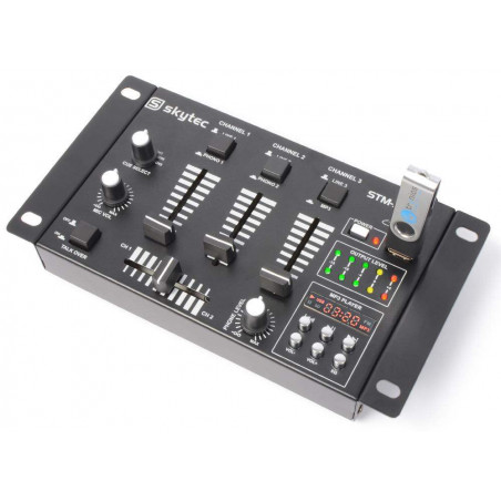 STM3020B Mezclador DJ de 6 canales con USB/MP3