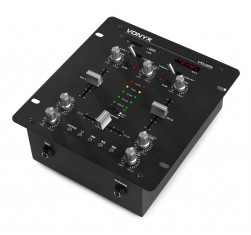 VONYX VDJ25 Amplificador- Mezclador 2 canales con Bluetooth/MP3/SD, 2