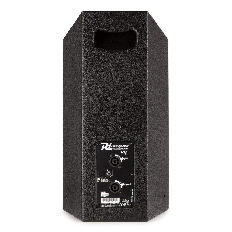 POWER DYNAMICS PDW8B Altavoz Pasivo Instalación 8" Negro Madera,