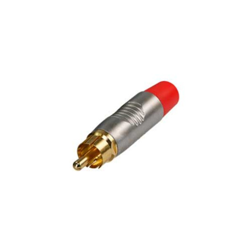 CONECTOR RCA ROJO RF2C-AU-2