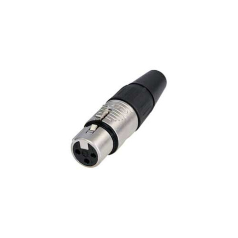 CONECTOR XLR 3P HEMBRA RC3F