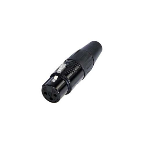 CONECTOR XLR 3P HEMBRA RC3F-B