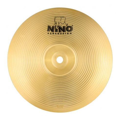 8" BRASS CYMBAL, SINGLE, INCL. STRAP NINO-BR203