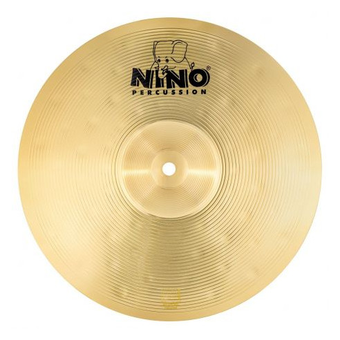 12" BRASS CYMBAL, SINGLE, INCL. STRAP NINO-BR305