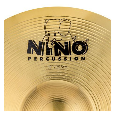 NINO PERCUSSION NINO-BR25 Par Platos de Marcha 10"