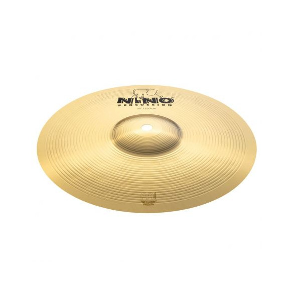 NINO PERCUSSION NINO-BR25 Par Platos de Marcha 10" NINO PERCUSSION NINO-BR25 Par Platos de Marcha 10"