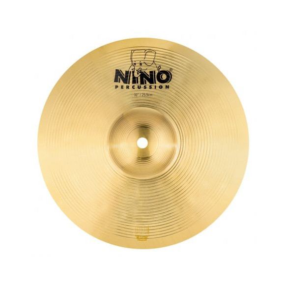 NINO PERCUSSION NINO-BR25 Par Platos de Marcha 10" NINO PERCUSSION NINO-BR25 Par Platos de Marcha 10"