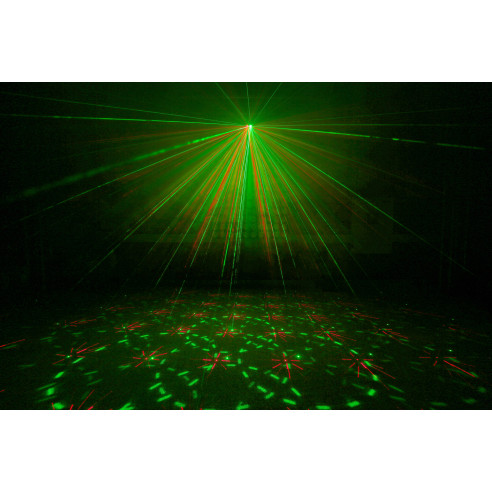 BIANCA Doble Laser RGB Gobo IRC