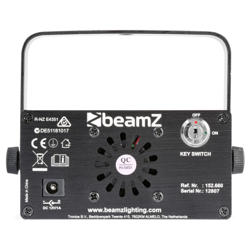 BIANCA Doble Laser RGB Gobo IRC