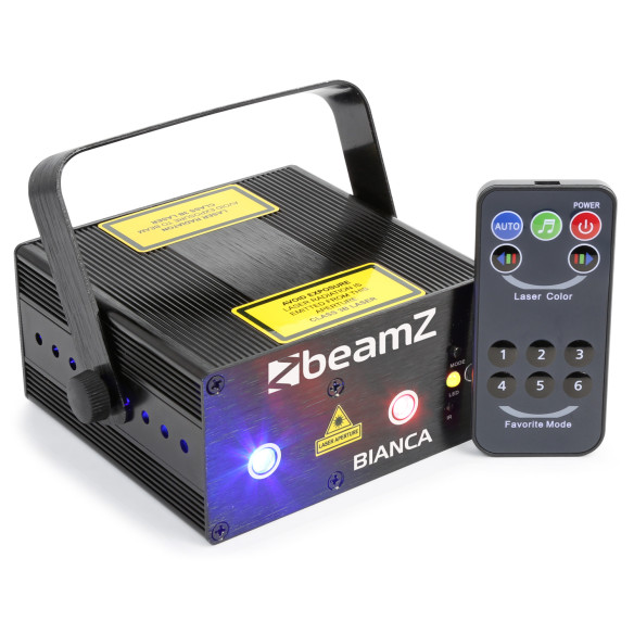 BIANCA Doble Laser RGB Gobo IRC BIANCA Doble Laser RGB Gobo IRC