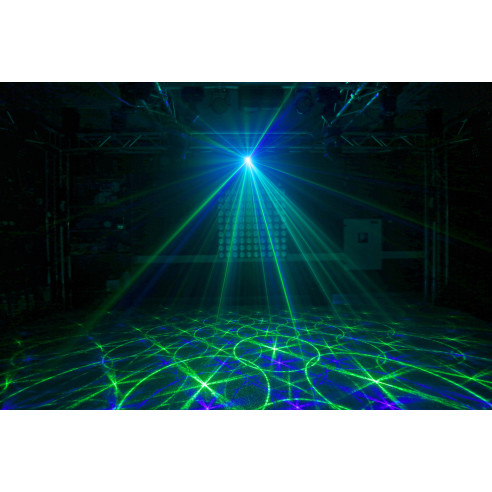 ANTHE II Doble Laser RGB Gobo DMX