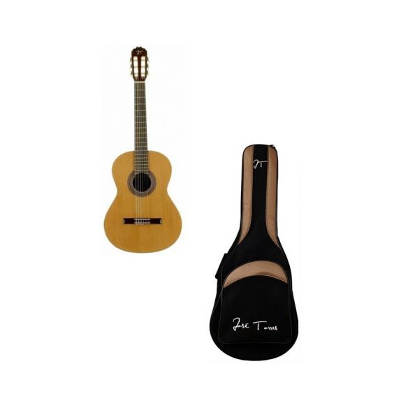José Torres PACK JTC-10 Guitarra Clásica con funda