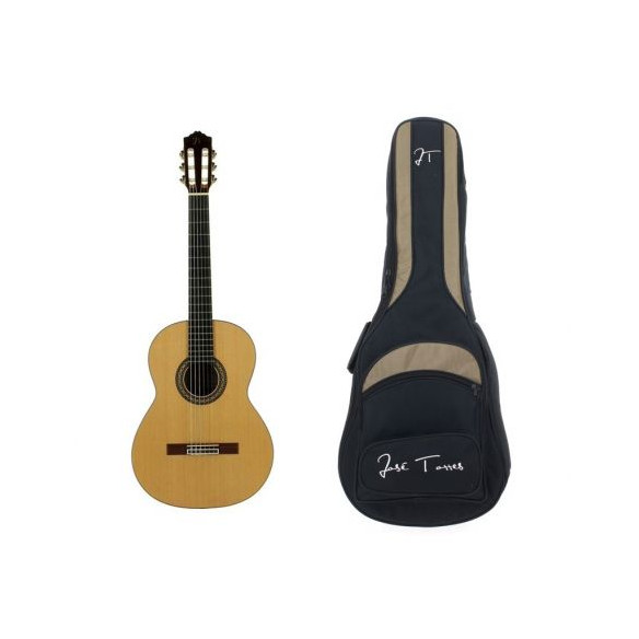 José Torres PACK JTC-50C Pack Guitarra Clásica con funda