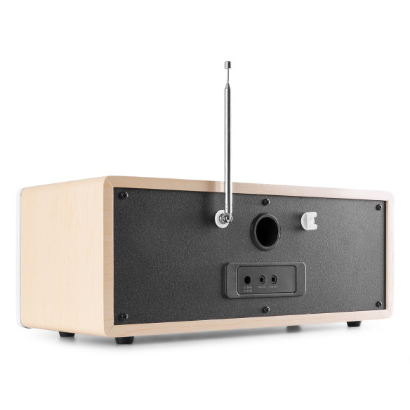 Bari Radio WIFI Internet estéreo con DAB Blanco Bari Radio WIFI Internet estéreo con DAB Blanco
