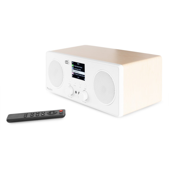 Bari Radio WIFI Internet estéreo con DAB Blanco Bari Radio WIFI Internet estéreo con DAB Blanco