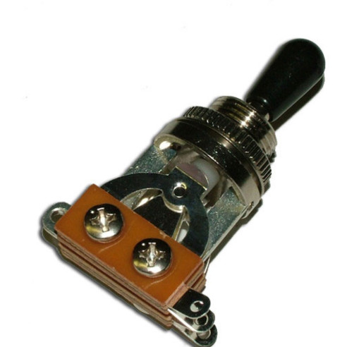 Interruptor Tipo Les Paul DM-20B Pivote Negro