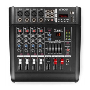 AM5A Mezclador de 5 canales con amplificador DSP/BT/SD/USB/MP3