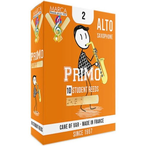 MARCA PRIMO Caja 10 Cañas Saxo Alto 2