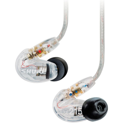 SHURE SE215-CL-EFS Auriculares In-ear Profesionales Transparentes