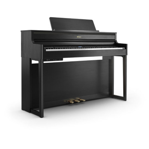 ROLAND HP704-CH Charcoal Black Piano Digital