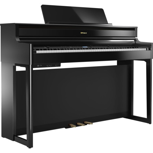 ROLAND HP704-PE Polish Ebony Piano Digital