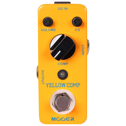 MOOER Yellow Comp Pedal Optical Compressor