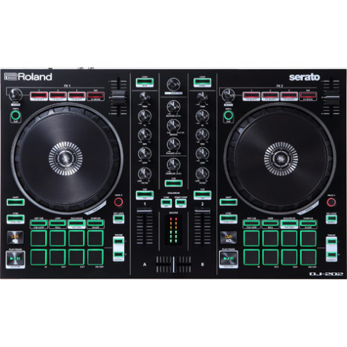 ROLAND DJ-202 Controlador Dj para Serato