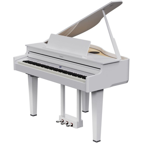 Roland GP-6-PW Piano Digital de Cola Blanco Pulido