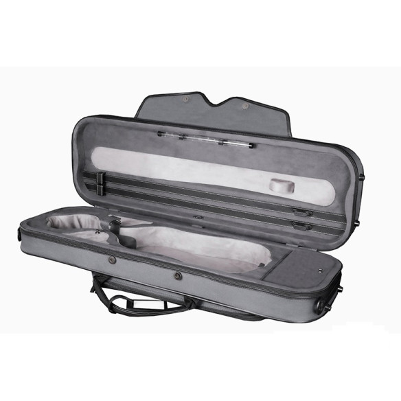 PEDI NITEFLASH Estuche Violín 4/4 Rectangular Gris