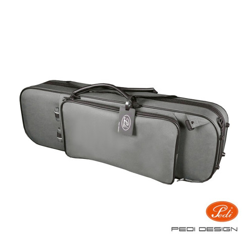 PEDI NITEFLASH Estuche Viola 16.5" Rectangular Gris