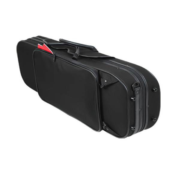 PEDI NITEFLASH Estuche Viola 16.5" Rectangular Negro