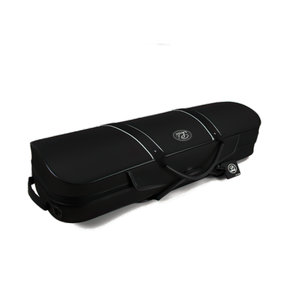 PEDI NITEFLASH Estuche Viola 16.5" Rectangular Negro