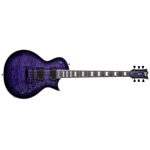 LTD EC-1000 QM - See Thru Purple Sunburst Guitarra Eléctrica