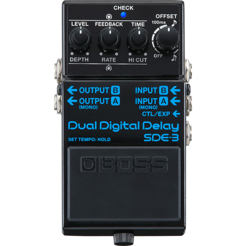 BOSS SDE-3 Pedal Dual Digital Delay