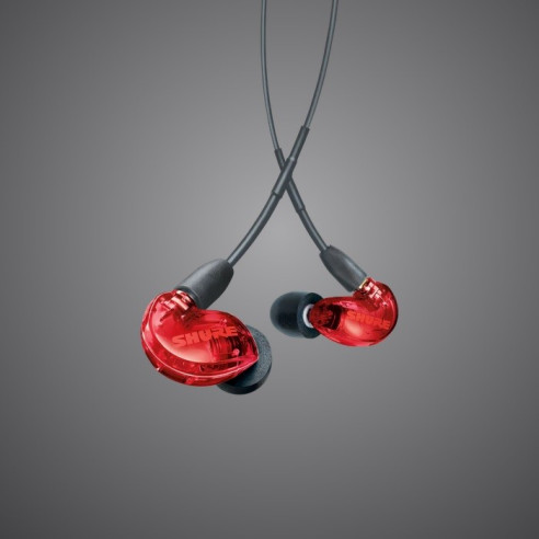 SHURE SE215SPE-RD-EFS Auriculares In-ear profesionales