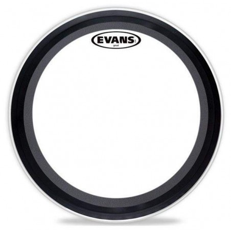 Parche para Bombo Batidor de 18" Evans G Plus EMAD BD18GMAD con muffle externo espuma y 1 capa. Parche para Bombo Batidor de 18" Evans G Plus EMAD BD18GMAD con muffle externo espuma y 1 capa.