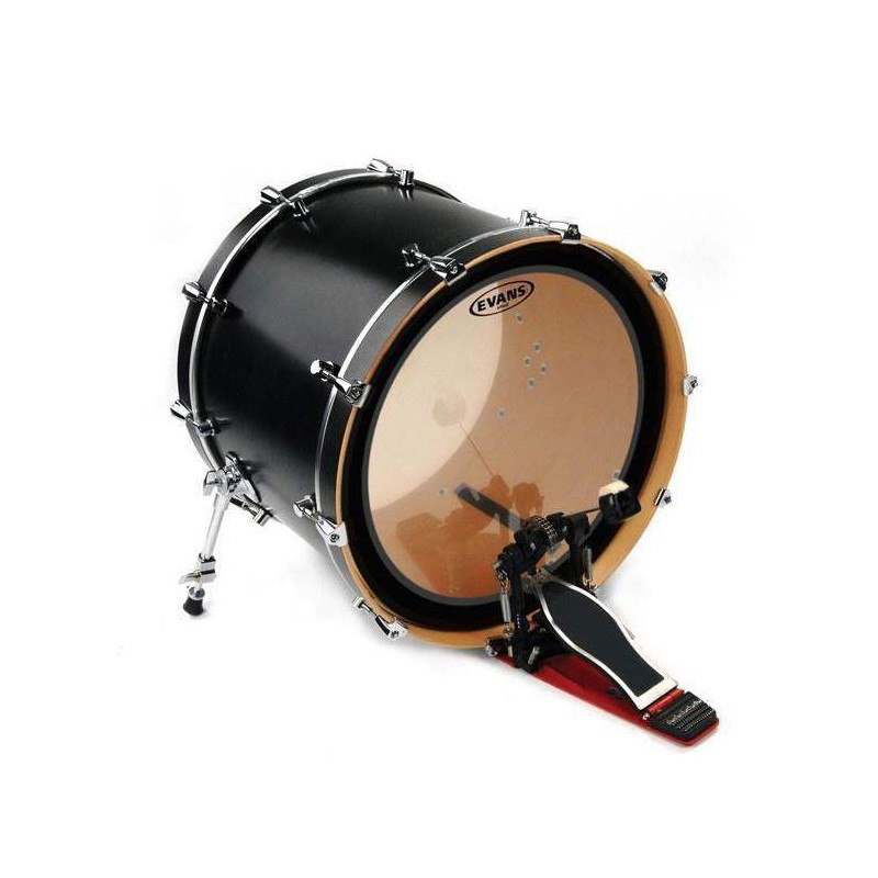 Parche para Bombo Batidor de 18" Evans G Plus EMAD BD18GMAD con muffle externo espuma y 1 capa.