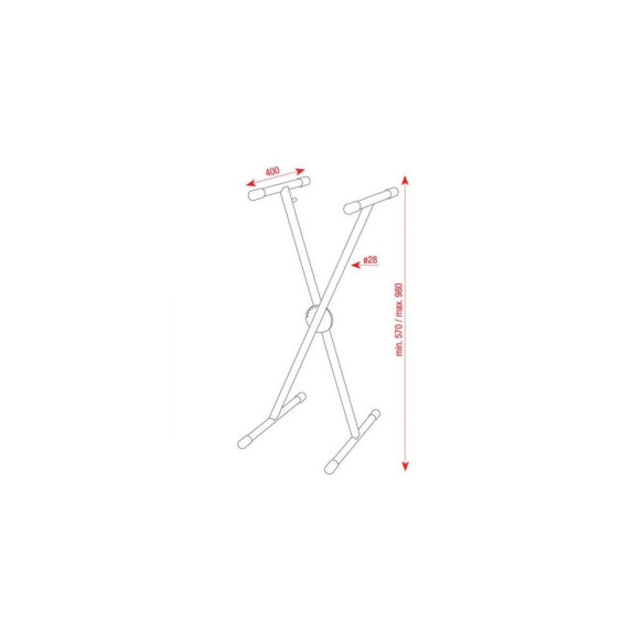 D8505 Soporte Teclado D8505 Soporte Teclado