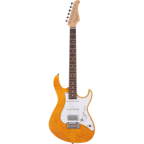 G280 SELECT AM Guitarra Eléctrica Tipo Strato Ambar